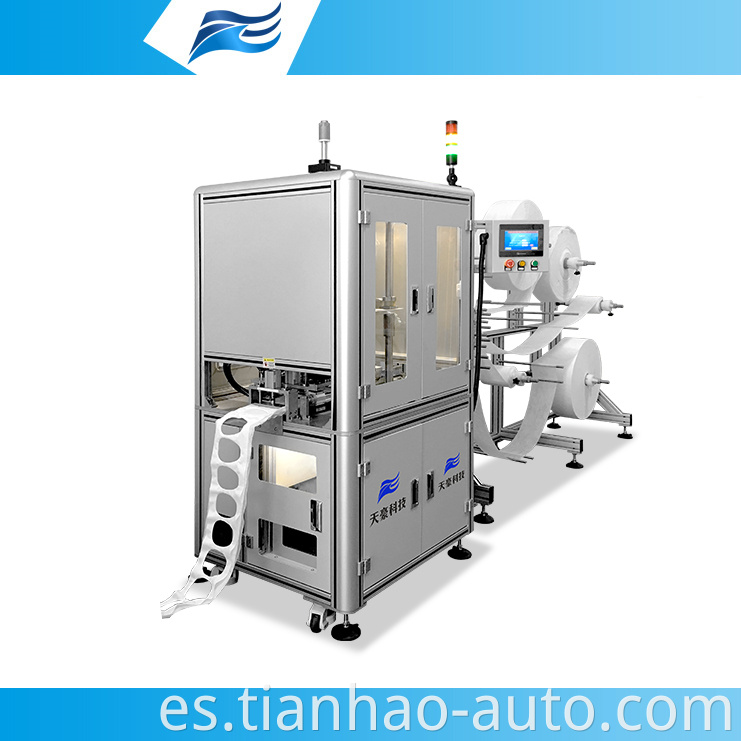Línea de producción de algodón de filtro automático /equipo de línea de producción de juntas ultrasónicas